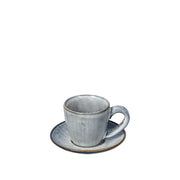 Broste Espresso Cup w/Saucer Nordic Sea, Set of 3