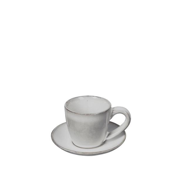 Broste Espresso Cup w/Saucer 'NORDIC SAND', Set of 3