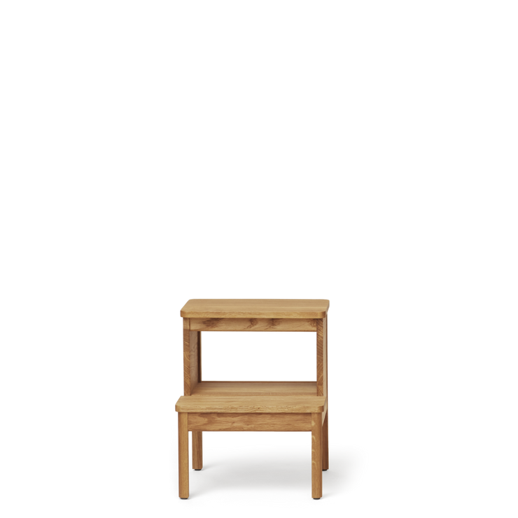 Form & Refine A Line Stepstool, Oak