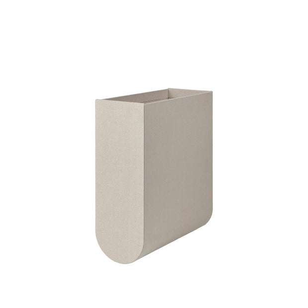 Kristina Dam Studio Curved Pedestal Box, Grey, XS
