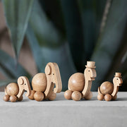 ChiCura Copenhagen Spinning Elephant - Medium Living / Figures & Dice Oak