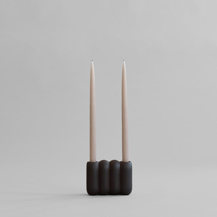 Tube Candle Holder, Mini - Coffee - 101 CPH