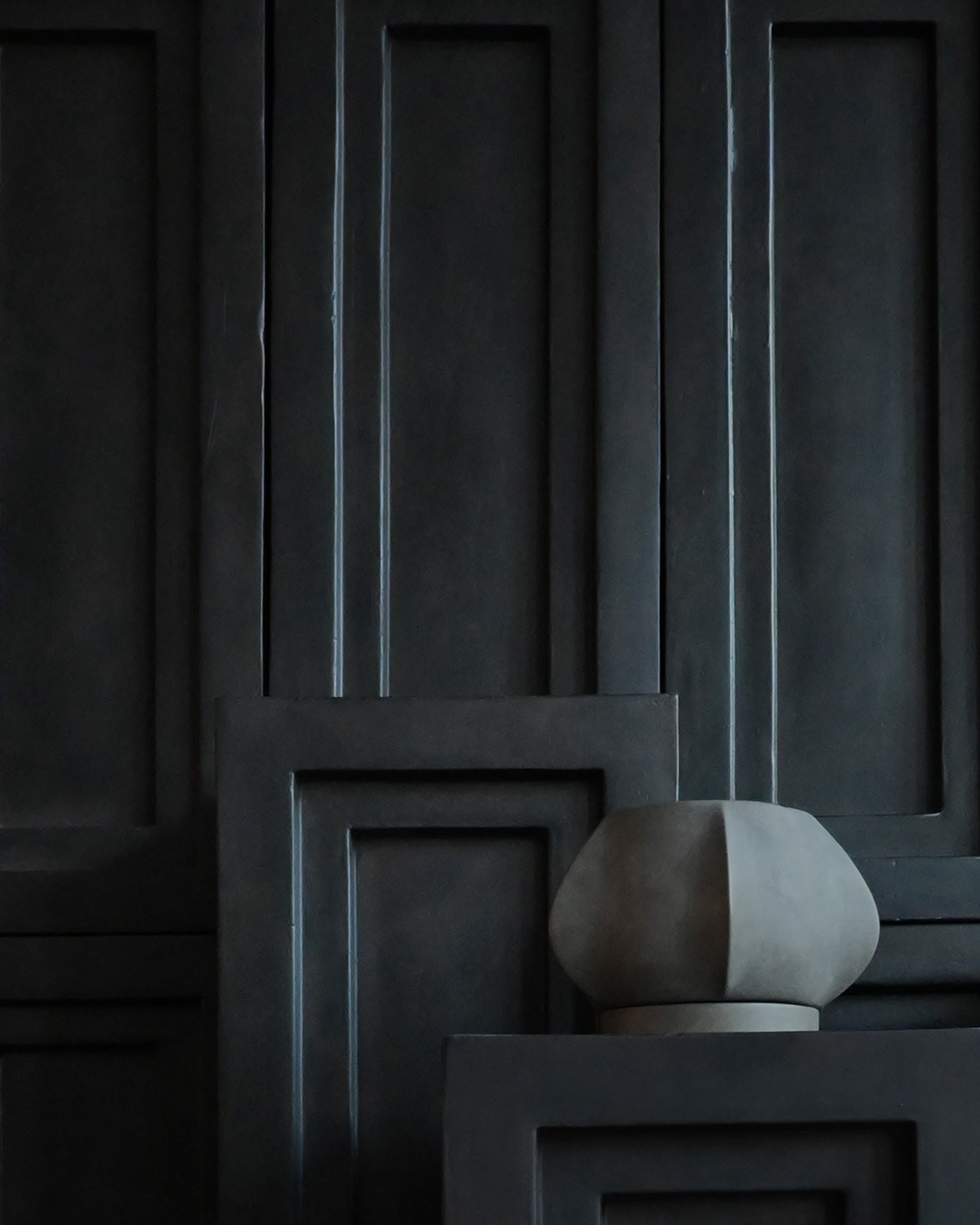 Arket Plant Pot, Petit - Dark Grey - 101 CPH