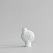 Sphere Vase Bubl Shisen, Medio - Bone White - 101 CPH