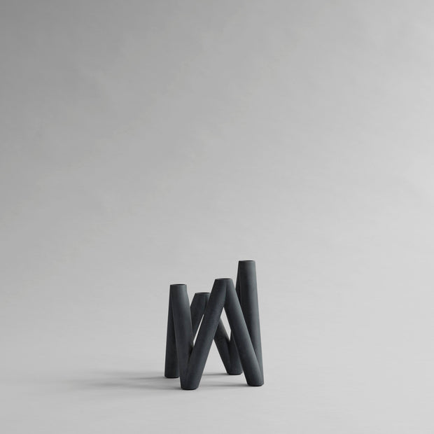 W Candle Holder - Black - 101 CPH