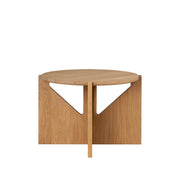 Kristina Dam Studio Simple Table, Warm Lacquered Oak