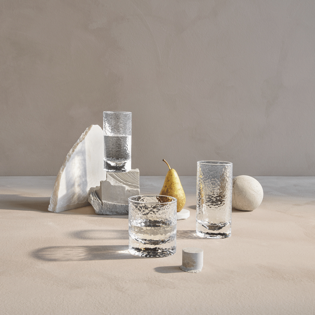 Holmegaard Forma Long Drink Glass, Clear, 2 pcs.