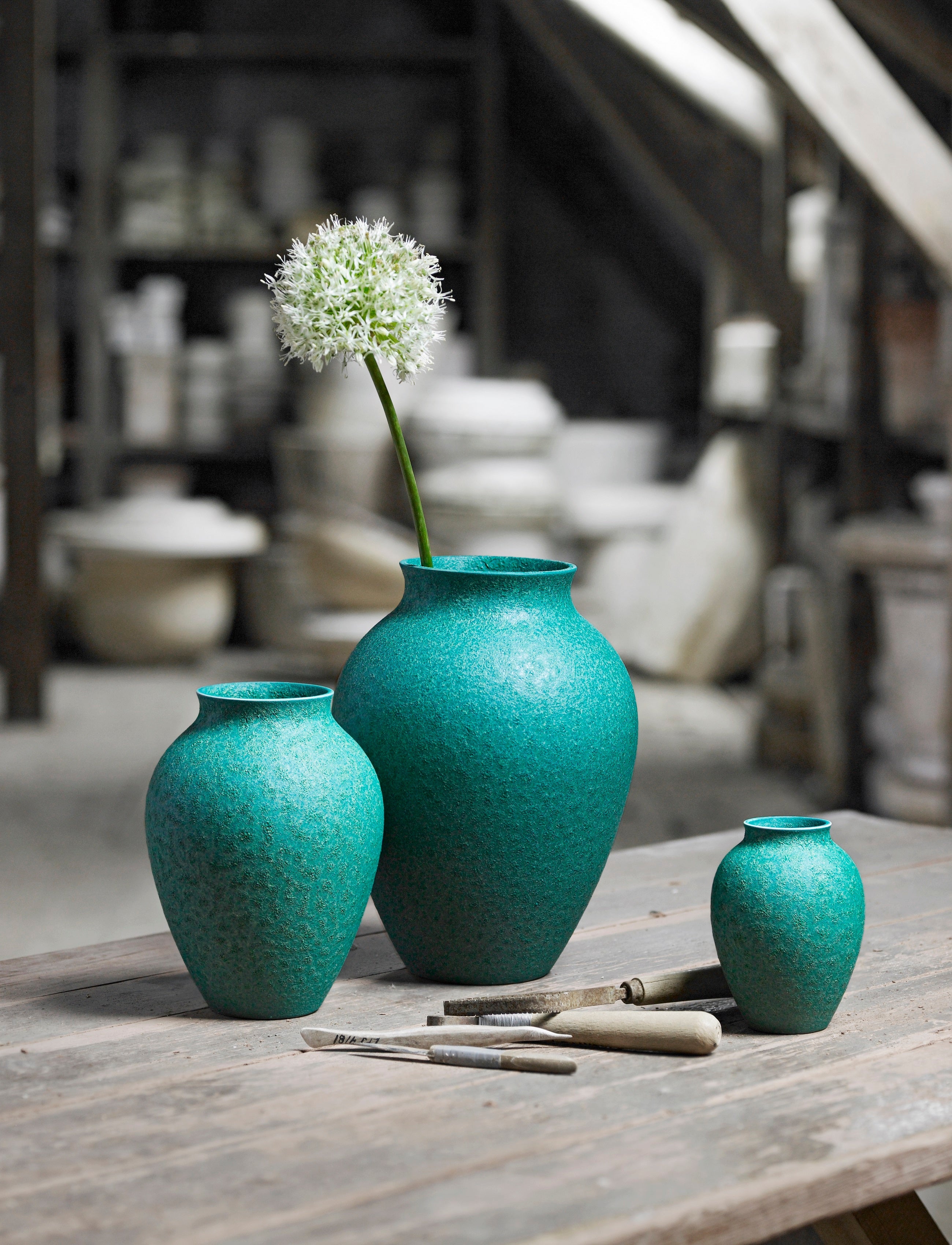 Knabstrup Vase, Green