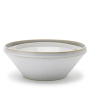 Knabstrup Tavola Bowl, White, Set of 2, Large & Medium