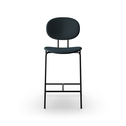 Sibast Piet Hein Bar Chair Black Edition, Full Upholstered