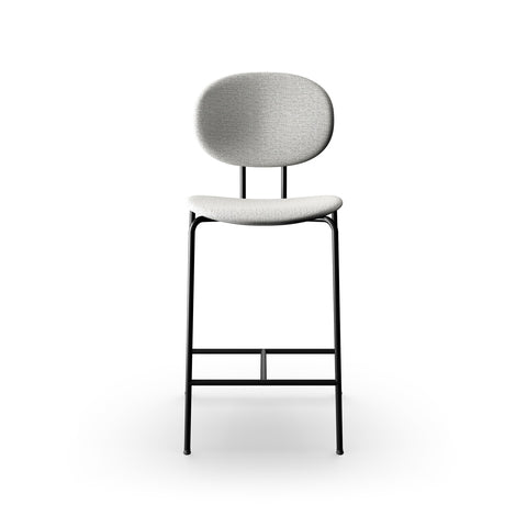 Sibast Piet Hein Bar Chair Black Edition, Full Upholstered