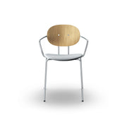 Sibast Piet Hein Chair Chrome Edition With Armrest