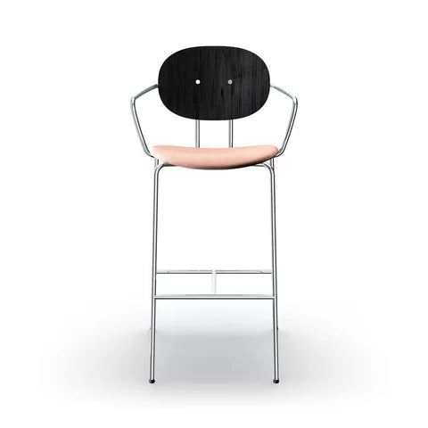 Sibast Piet Hein Bar Chair Chrome Edition With Armrest