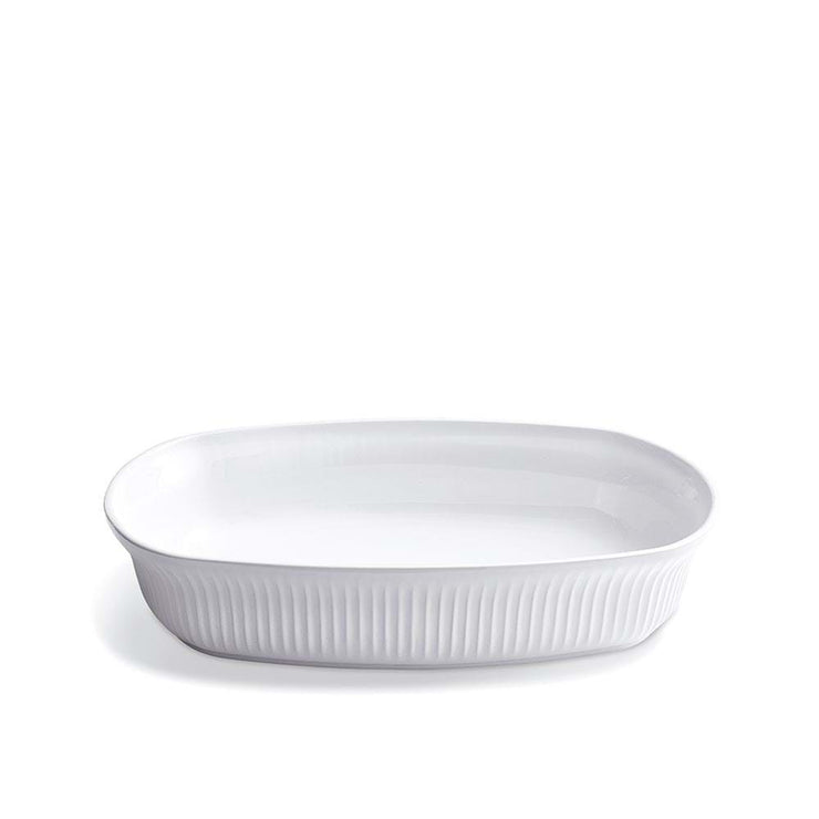 Kähler-Hammershøi-Ovenproof-Dish-White-11.4”x15.4”