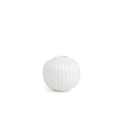 Kähler-Hammershøi-Candle-Holder-White-3”-3 Pcs.