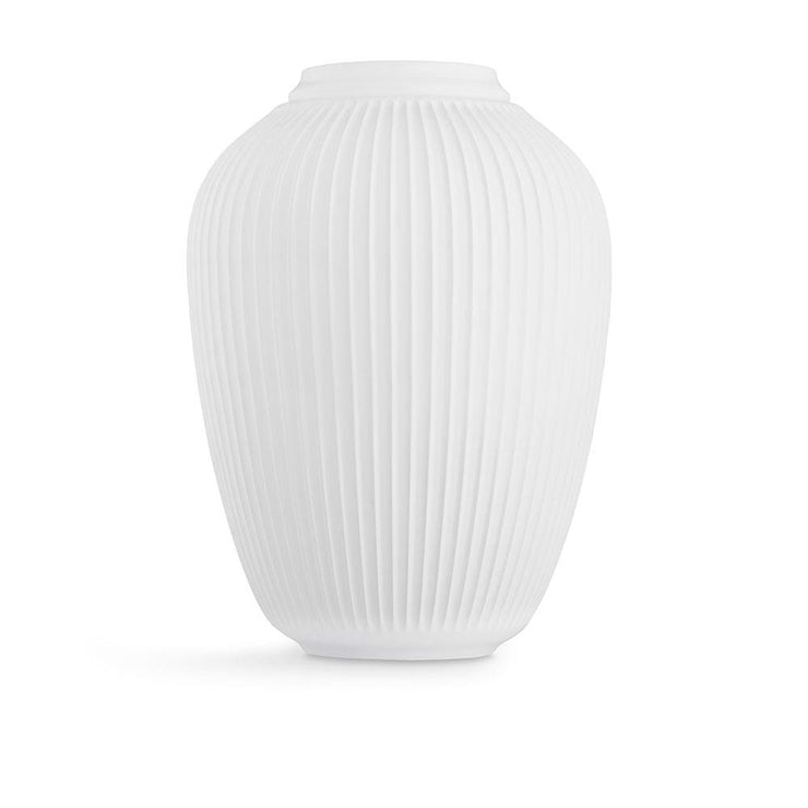 Kähler-Hammershøi-Floor-Vase-White-19.7”