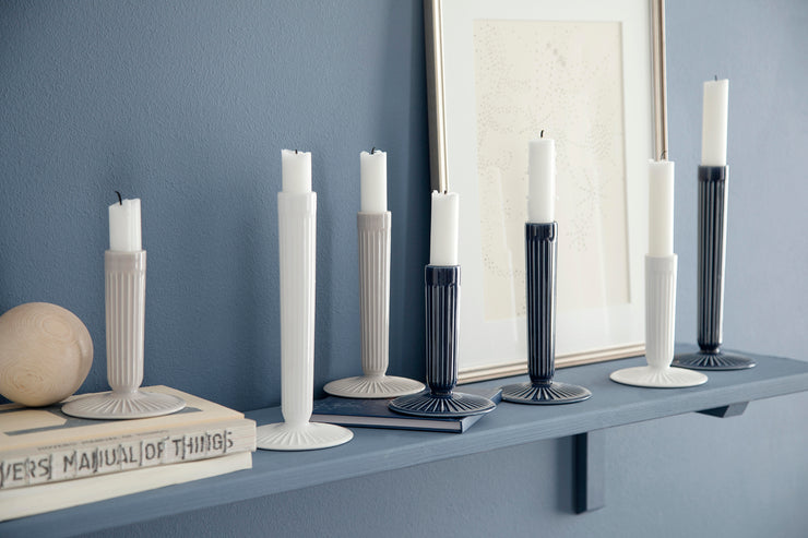 Kähler-Hammershøi-Candle-Holder-White-3pcs.