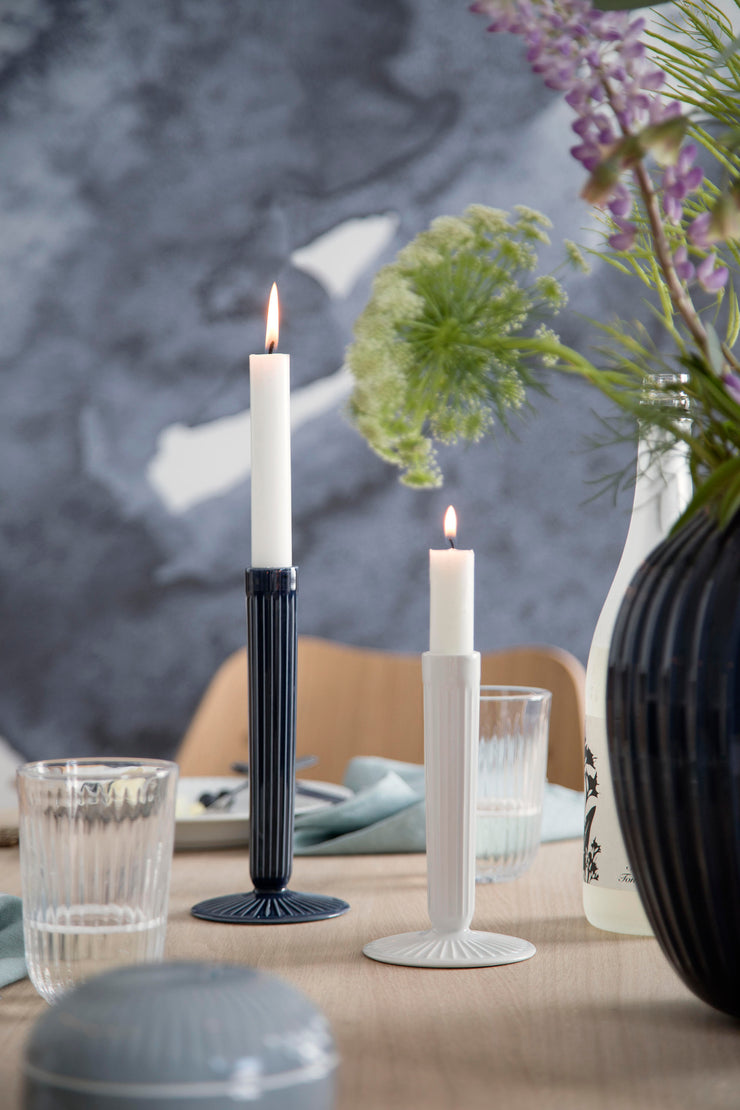 Kähler-Hammershøi-Candle-Holder-White-3pcs.