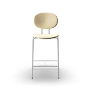 Sibast Piet Hein Bar Chair Chrome Edition, Full Upholstered