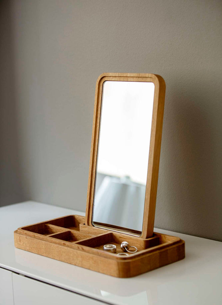 Spring Copenhagen Mirror Box (Oak)