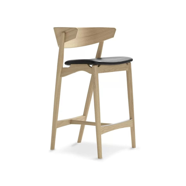 Sibast No 7 Bar Stool, Leather