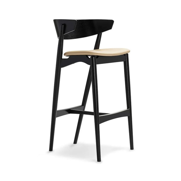 Sibast No 7 Bar Stool, Leather