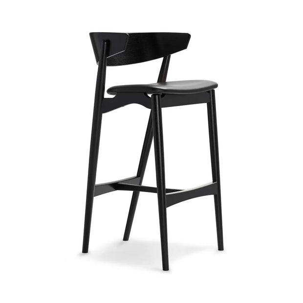 Sibast No 7 Bar Stool, Leather