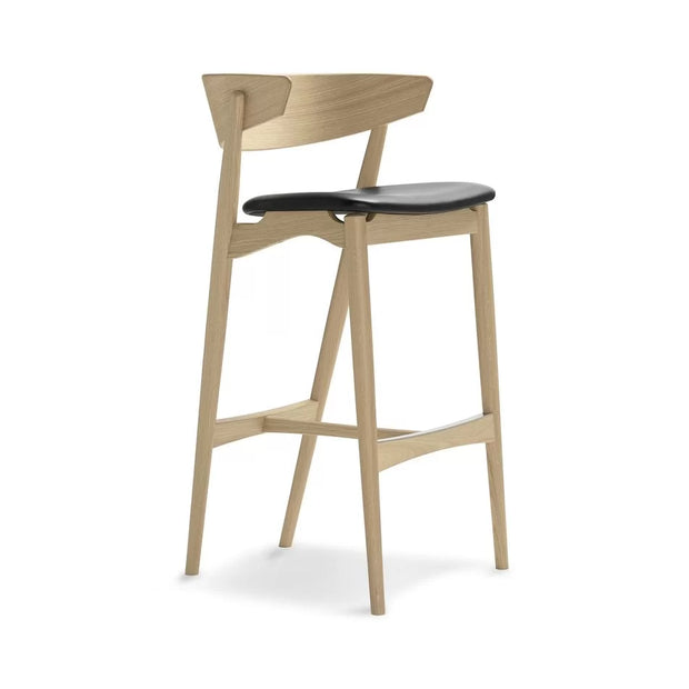 Sibast No 7 Bar Stool, Leather