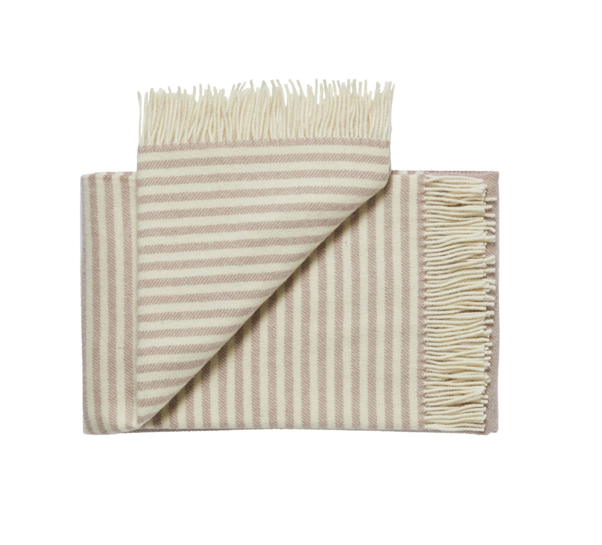 Silkeborg Uldspinderi Bogø Throw - Dusty Rose