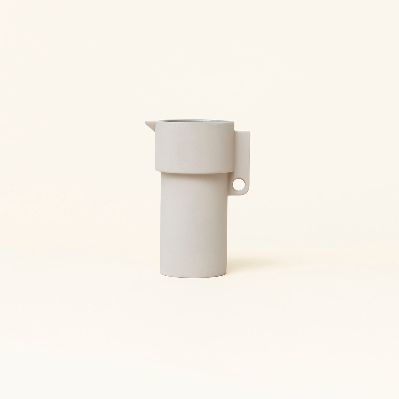 Form & Refine Alcoa Pitcher, Light Grey
