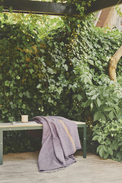 Silkeborg Uldspinderi Alrø Throw 140x240 cm Throw 0833 Grey Heather