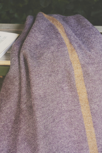 Silkeborg Uldspinderi Alrø Throw 140x240 cm Throw 0833 Grey Heather