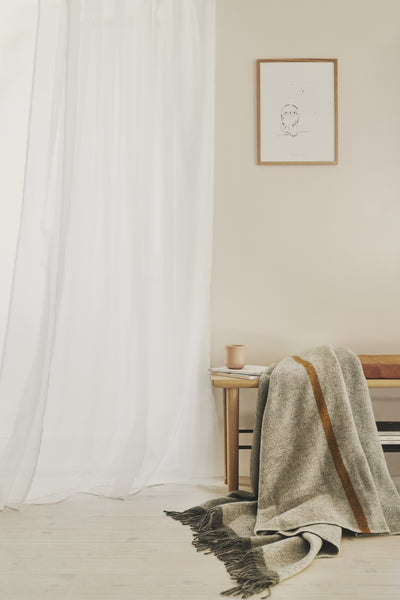 Silkeborg Uldspinderi Alrø Throw 140x240 cm Throw 0834 Grey Shades