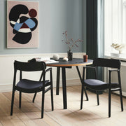Bent Hansen Asger Chair, Black-painted Beech