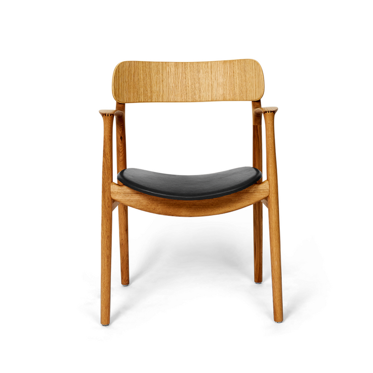 Bent Hansen Asger Chair, Beech, Upholstered