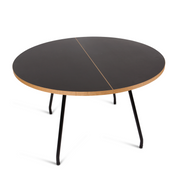 Bent Hansen Primum Table, Black Linoleum