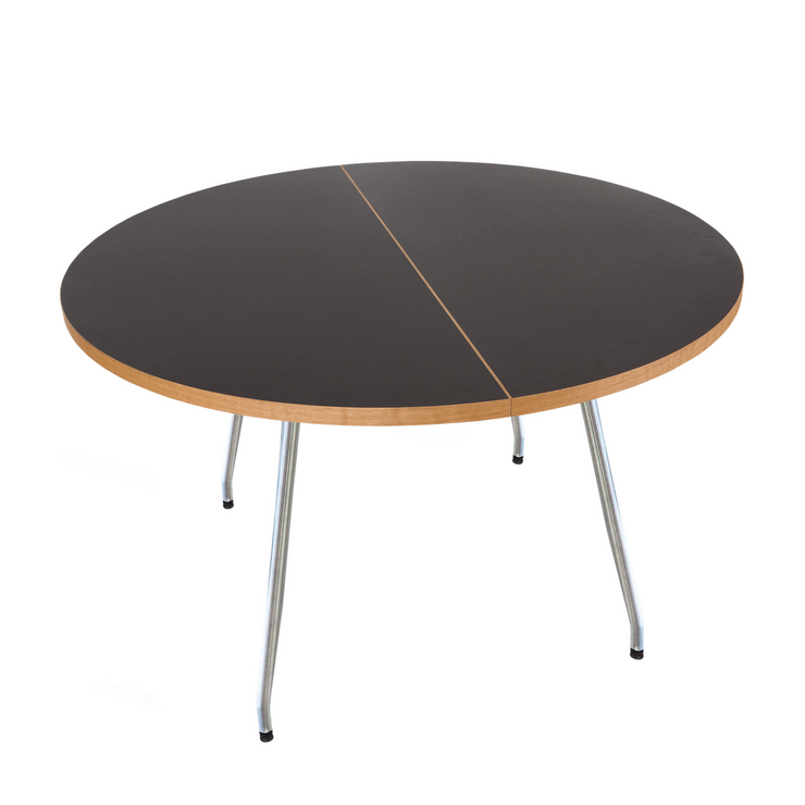Bent Hansen Primum Table, Black Linoleum