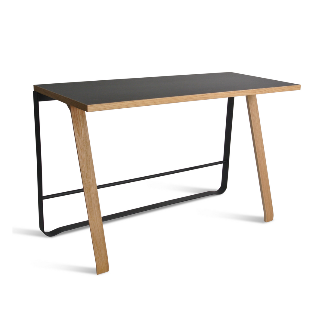 Bent Hansen Hemingway Desk, Oak/Black – NORMODE Bent Hansen Hemingway Desk, Oak/Black – NORMODE