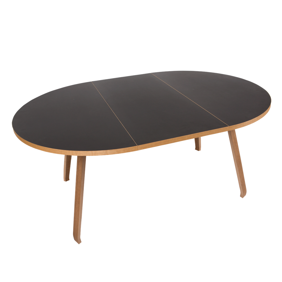 Bent Hansen Primum Table, Black Linoleum