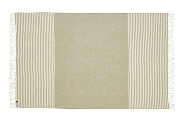 Silkeborg Uldspinderi Bogø Throw 140x240 cm Throw 0188 Light Green