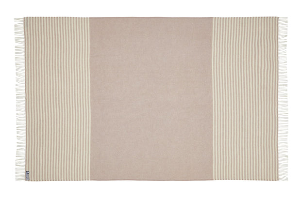 Silkeborg Uldspinderi Bogø Throw 140x240 cm Throw 1927 Dusty Rose