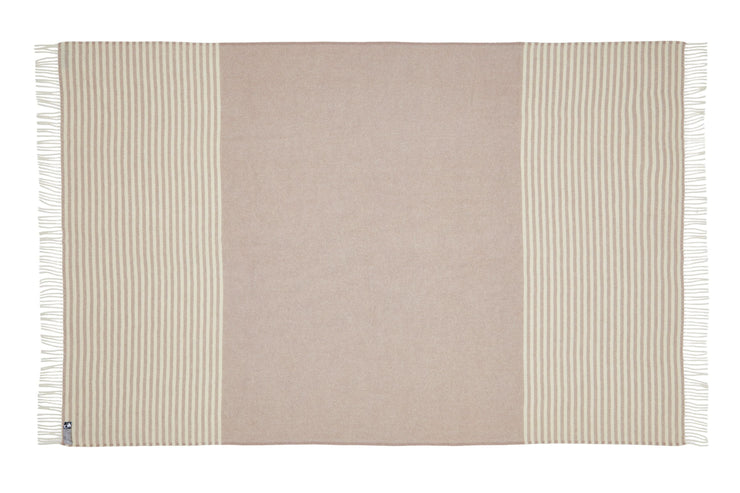 Silkeborg Uldspinderi Bogø Throw 140x240 cm Throw 1927 Dusty Rose
