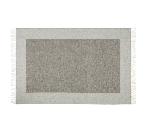 Silkeborg Uldspinderi Bornholm Throw 140x240 cm Throw 0111 Light Nordic Grey