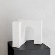Ceramic white sculpture brick sculpture kristina dam studio