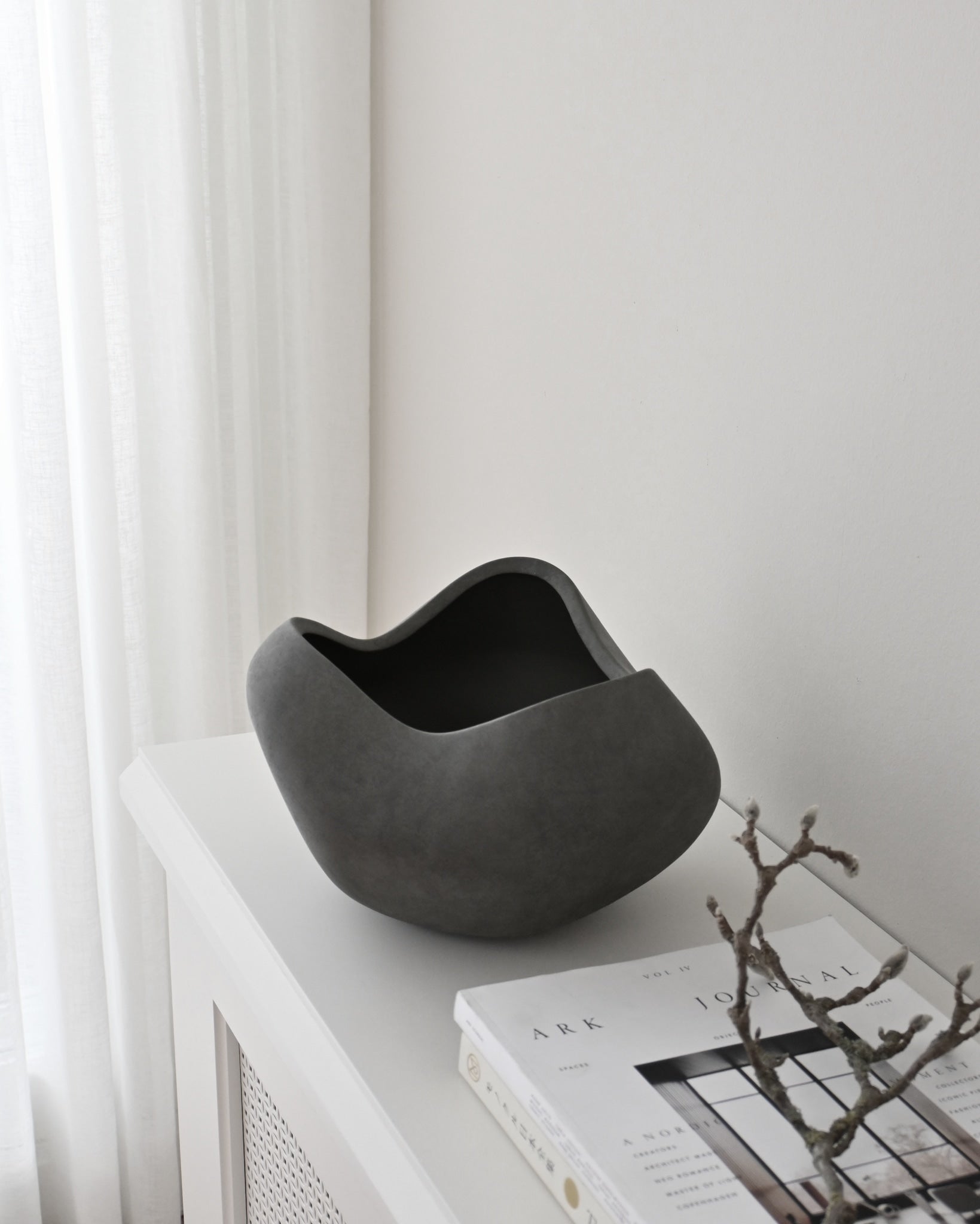 Curve Bowl, Big - Dark Grey - 101 CPH