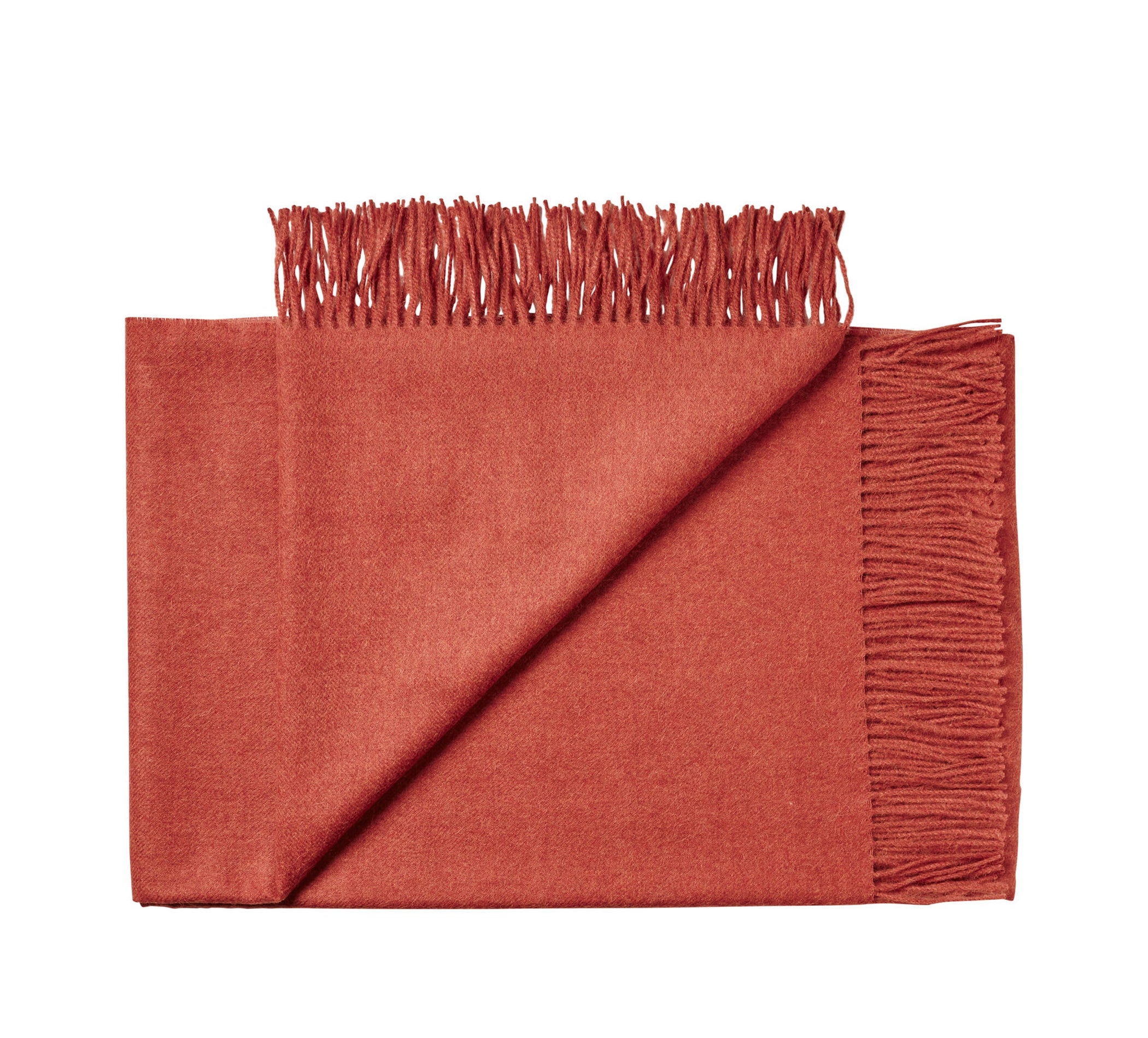Silkeborg Uldspinderi Cusco Throw 130x200 cm Throw 0707 Pumpkin Orange
