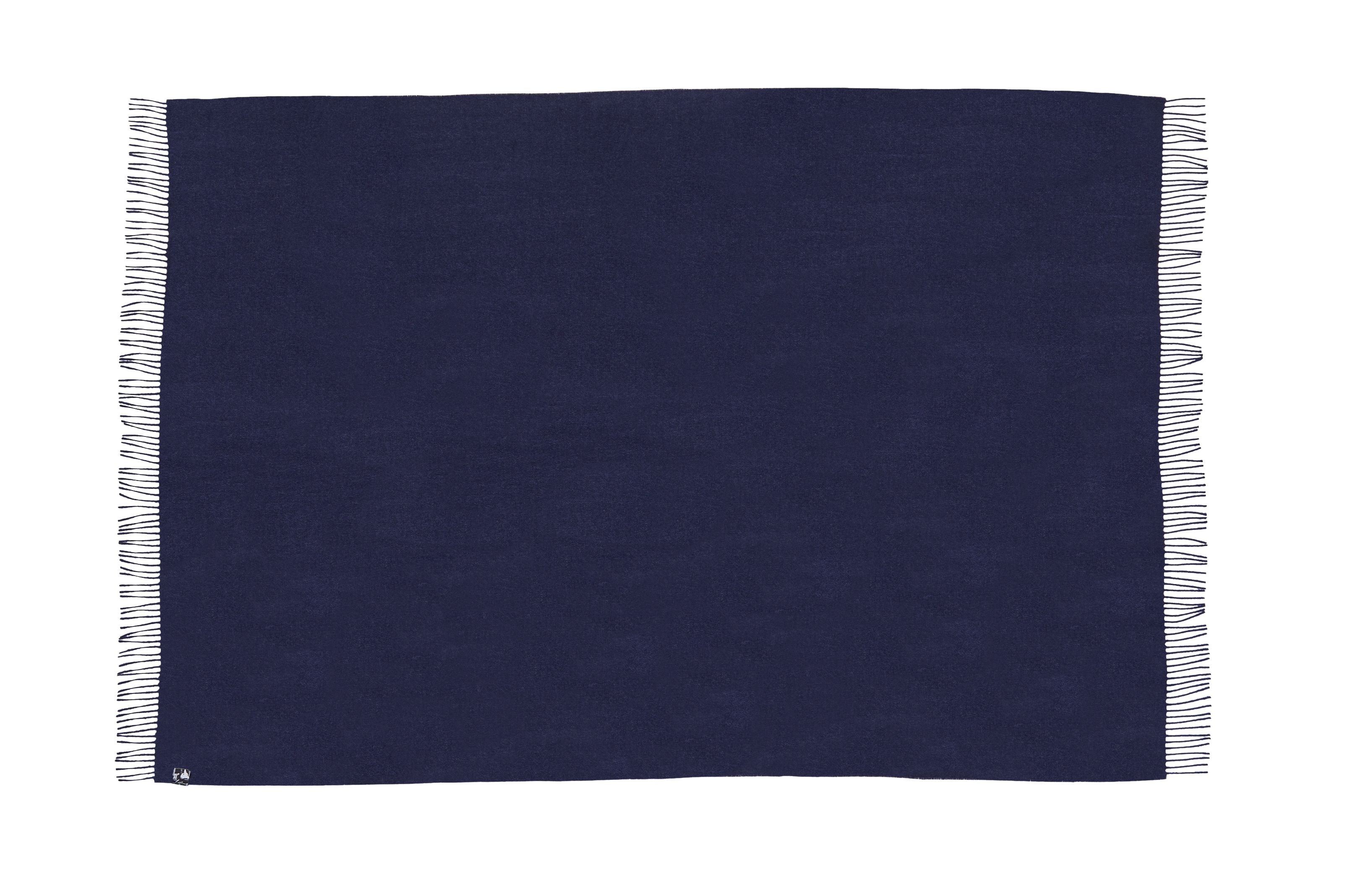 Silkeborg Uldspinderi Cusco Throw 130x200 cm Throw 0638 Deep Ocean Blue
