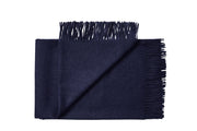 Silkeborg Uldspinderi Cusco Throw 130x200 cm Throw 0638 Deep Ocean Blue