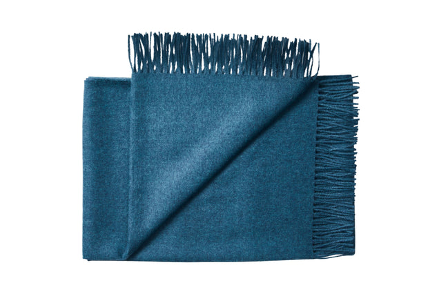 Silkeborg Uldspinderi Cusco Throw 130x200 cm Throw 4417 Vintage Blue