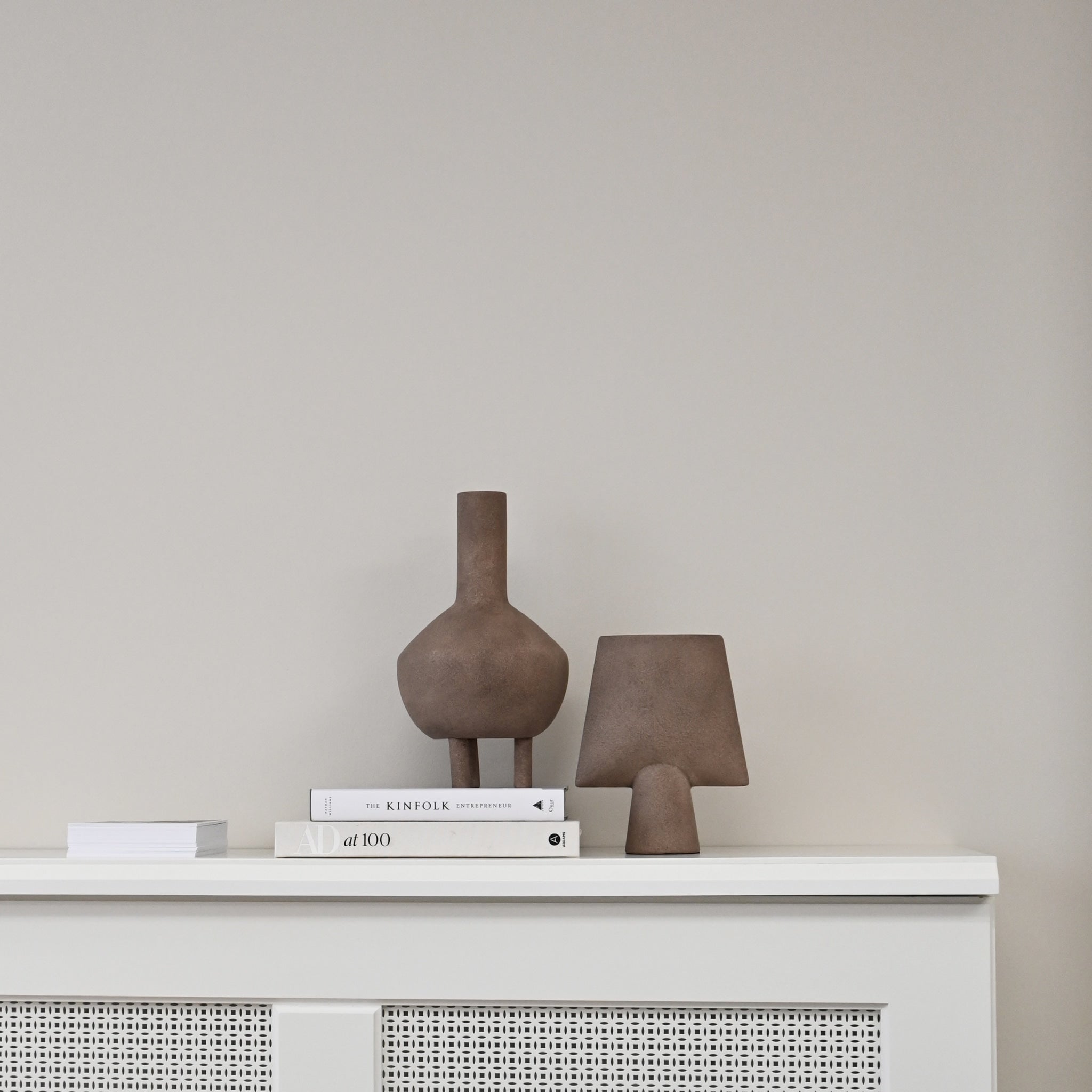 Duck Vase, Fat - Taupe - 101 CPH